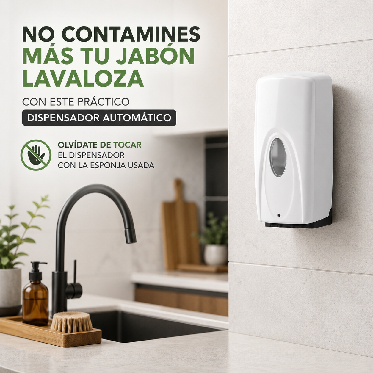 Dispensador Automático de Pared