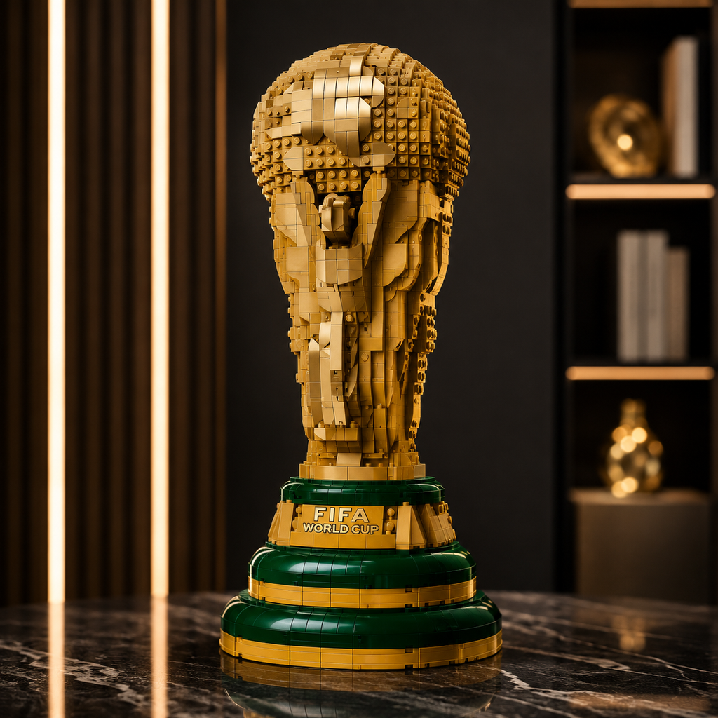 🏆LEGO TROFEO OFICIAL COPA MUNDIAL FIFA