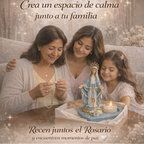 Virgen Milagrosa Decorativa con Base Corazón + Veladora + Denario