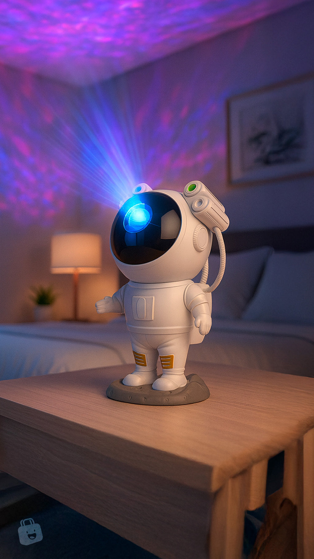 proyector de astronauta