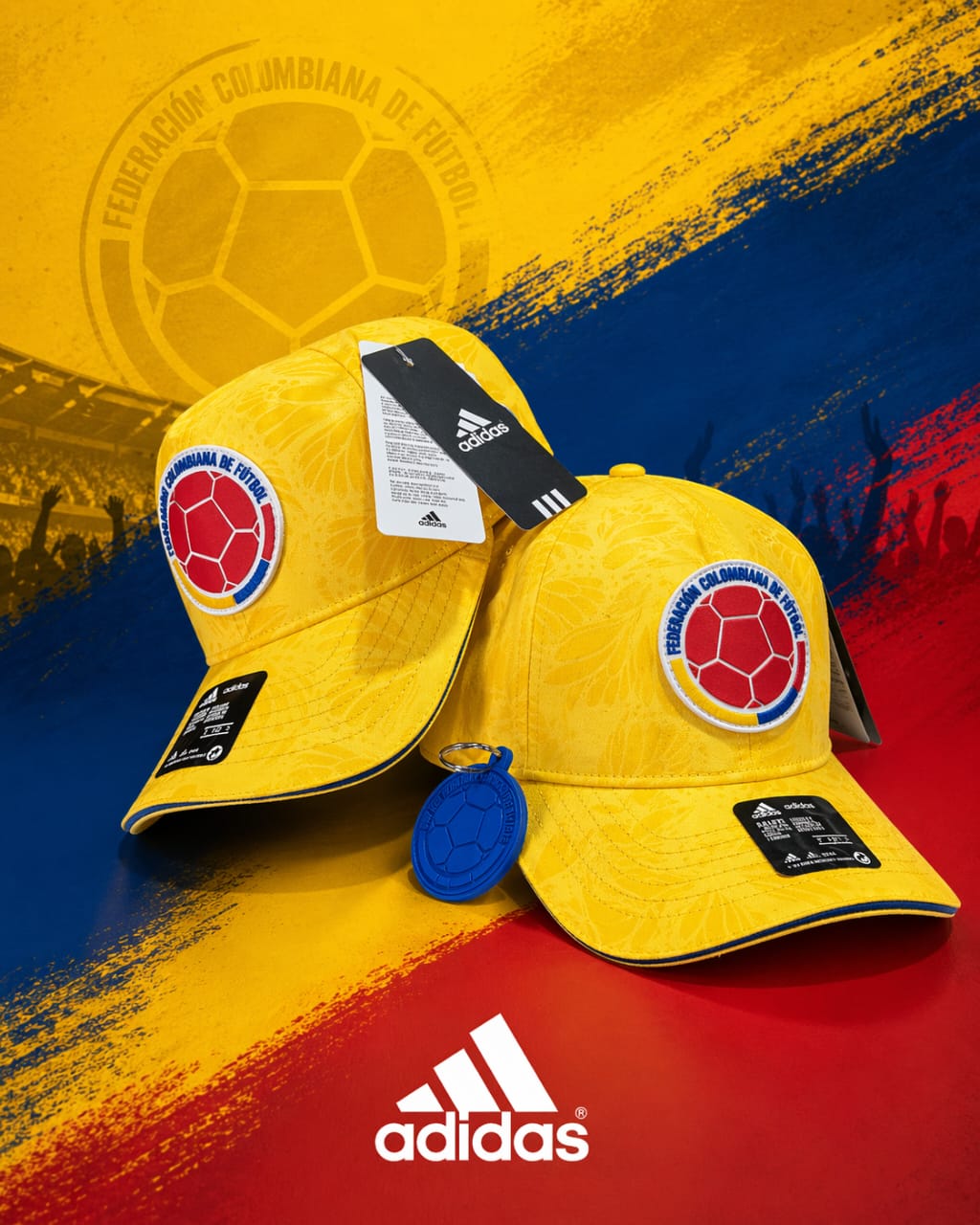 ⚽ Combo Mundialista Colombia 2026 – Camiseta + Gorra + Llavero GRATIS 🎁