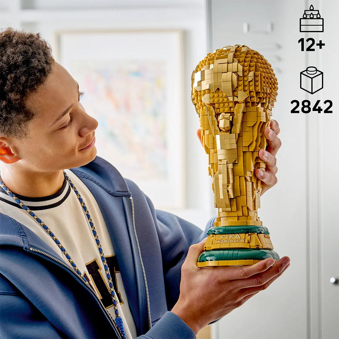 🏆LEGO TROFEO OFICIAL COPA MUNDIAL FIFA